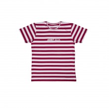 Burgundy - White Sideways