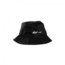 The Black 'Straight'' Bucket Hat