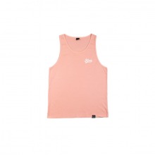 The Peach 'Raised Baseball' Tank front