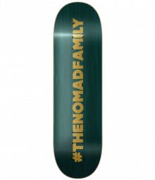 Nomad Skateboards Hashtag Green Deck